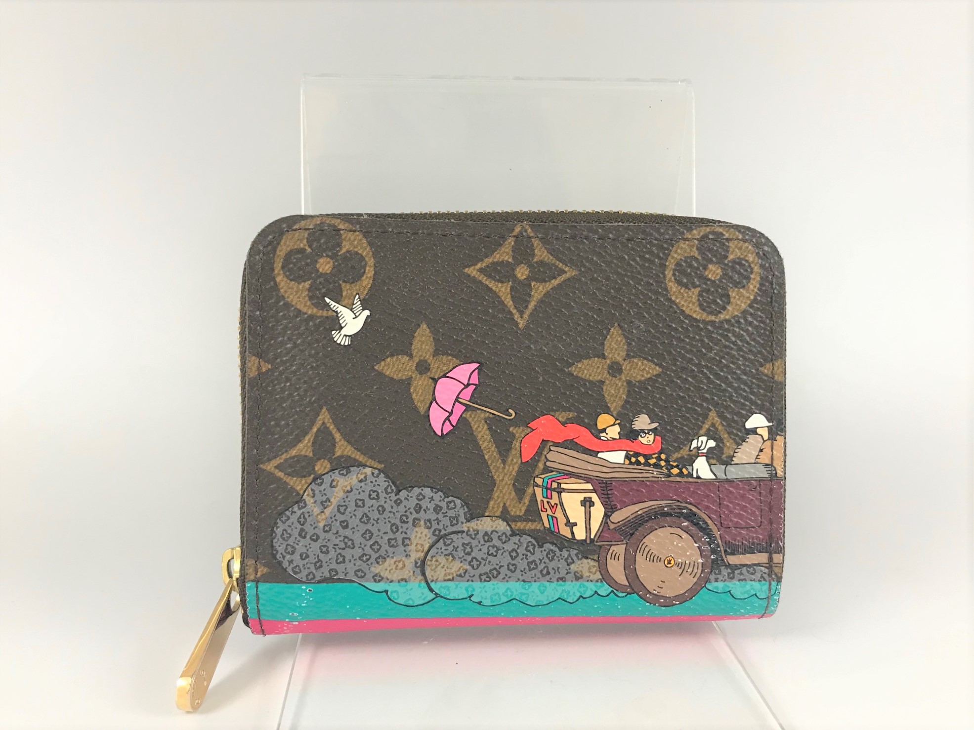LOUIS VUITTON【ルイヴィトン】モノグラムイリュストル 財布 コインケース ジッピーコインパース M61362 画像1