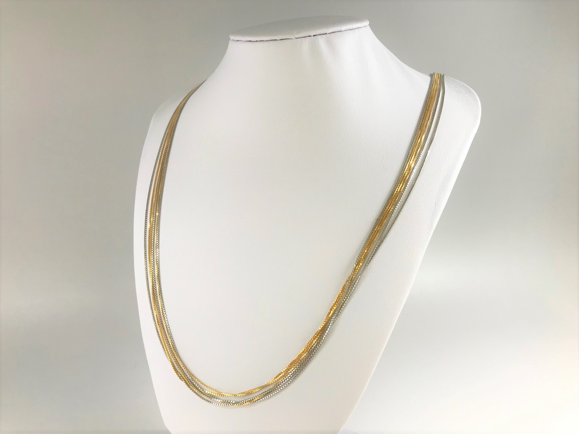 K18/Pt850 18金/プラチナ ネックレス 画像1