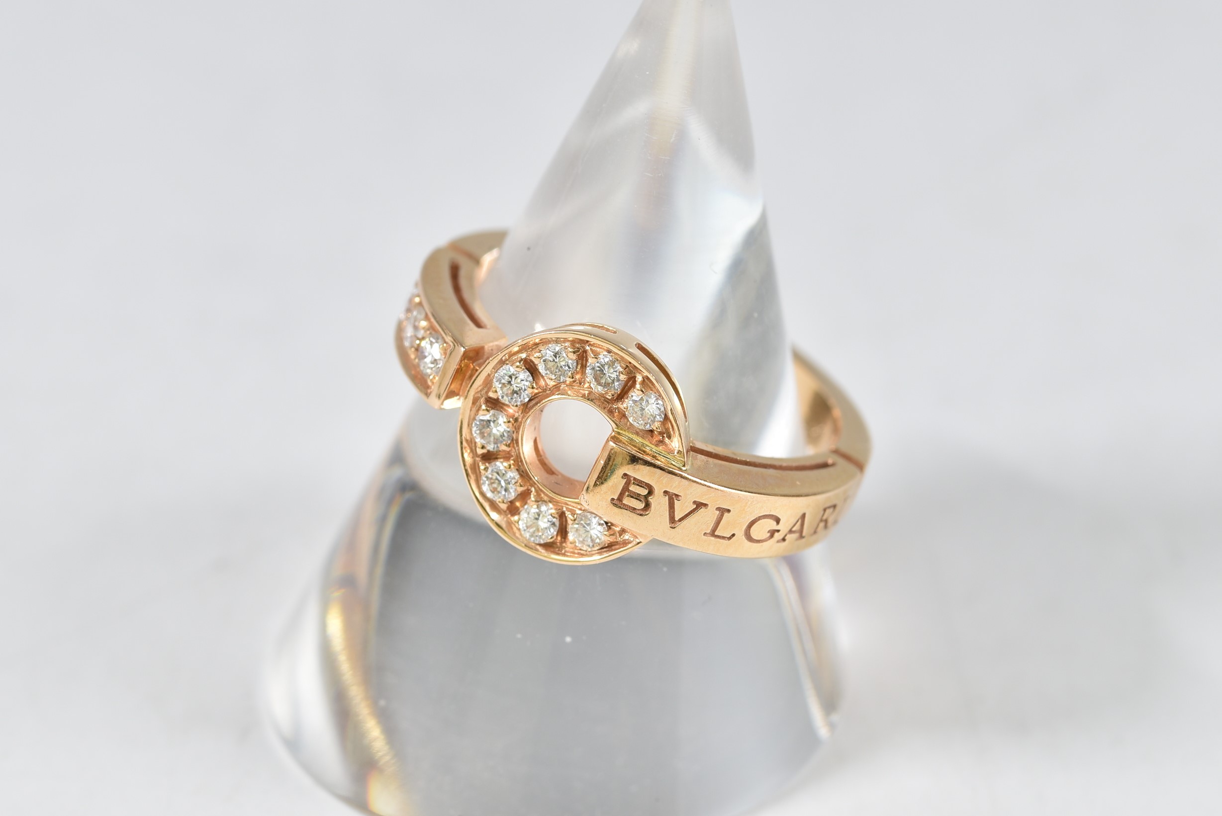 BVLGARI 【ブルガリ】 パヴェダイヤモンド指輪 画像1