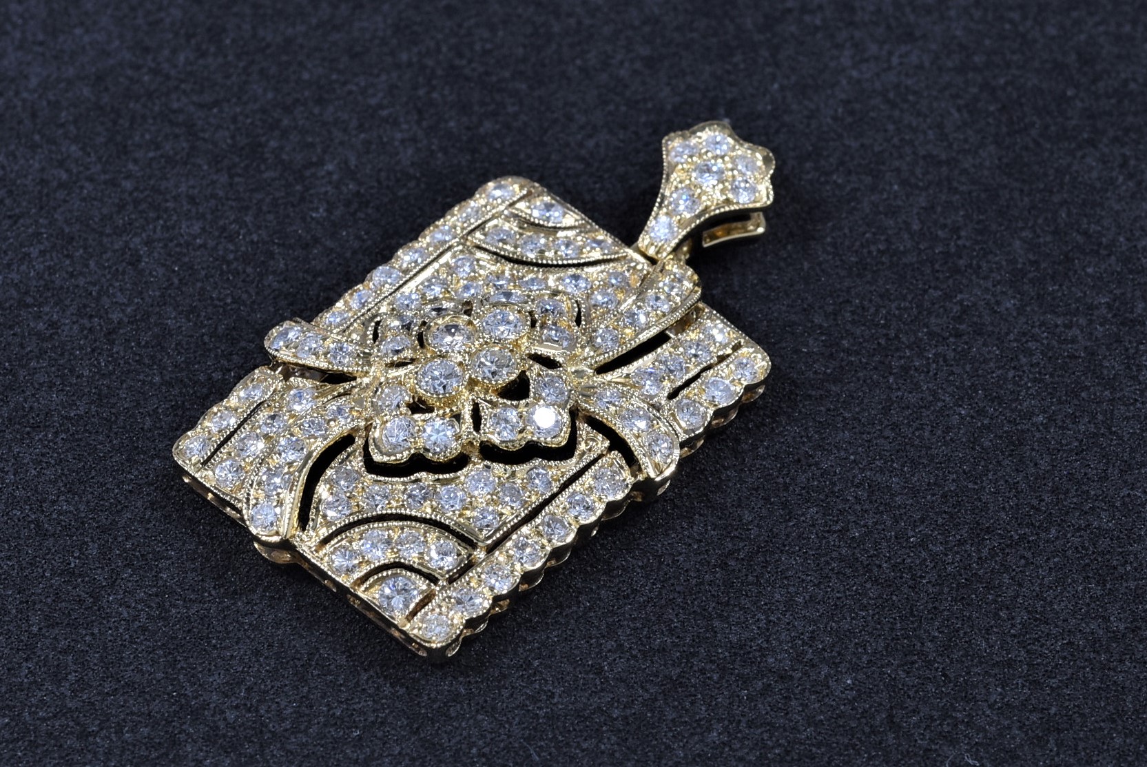 K18 ダイヤモンド ペンダントトップ 画像1