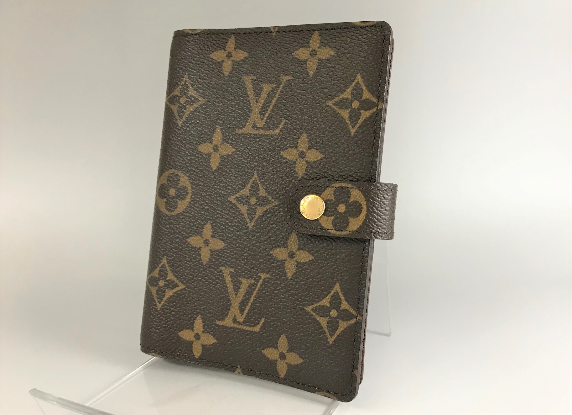 LOUIS VUITTON【ルイヴィトン】モノグラム アジェンダ PM R20005 手帳カバー 画像1