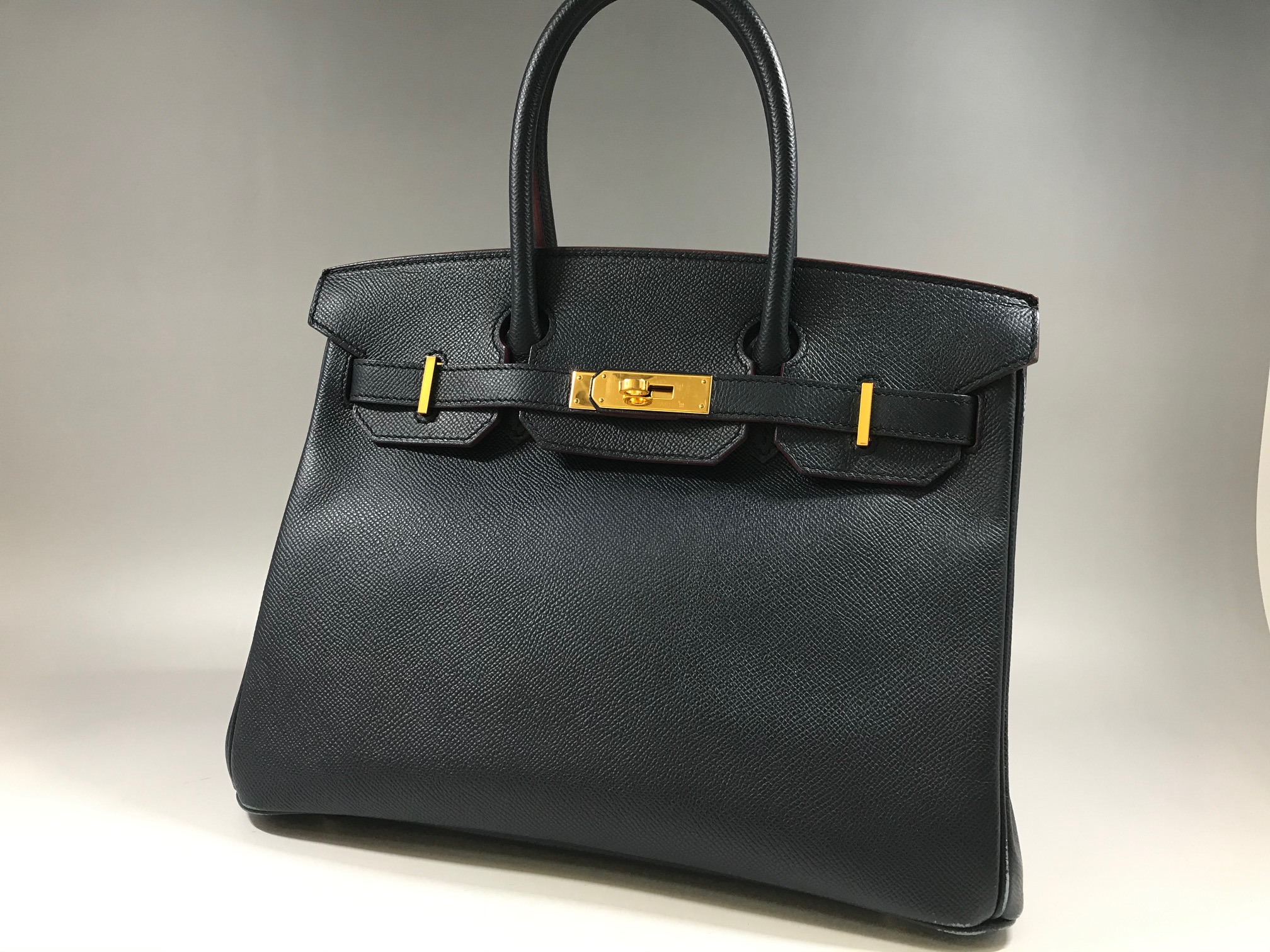 HERMÈS【エルメス】型押し バーキン30 画像1