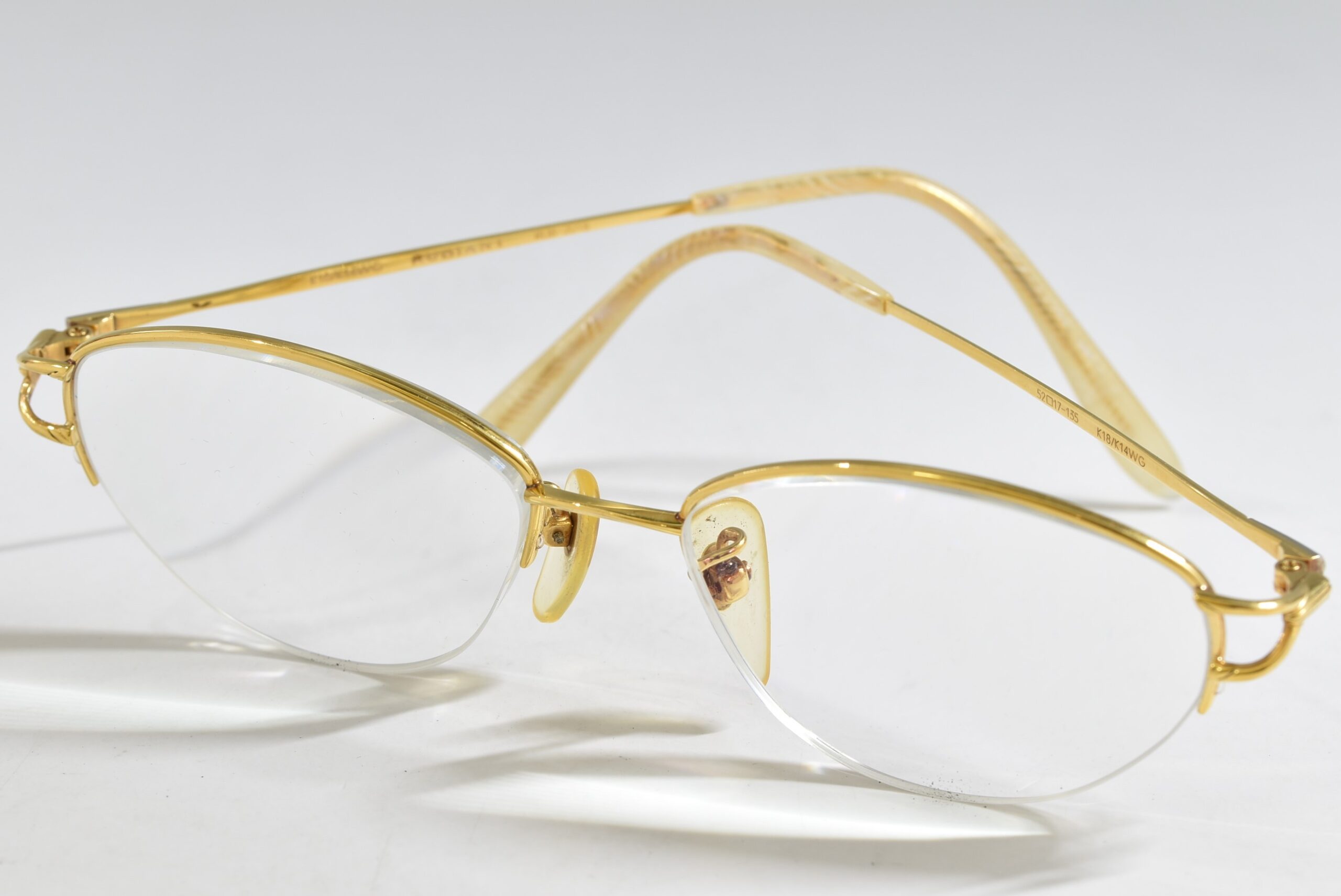 K18フレーム メガネ 画像1