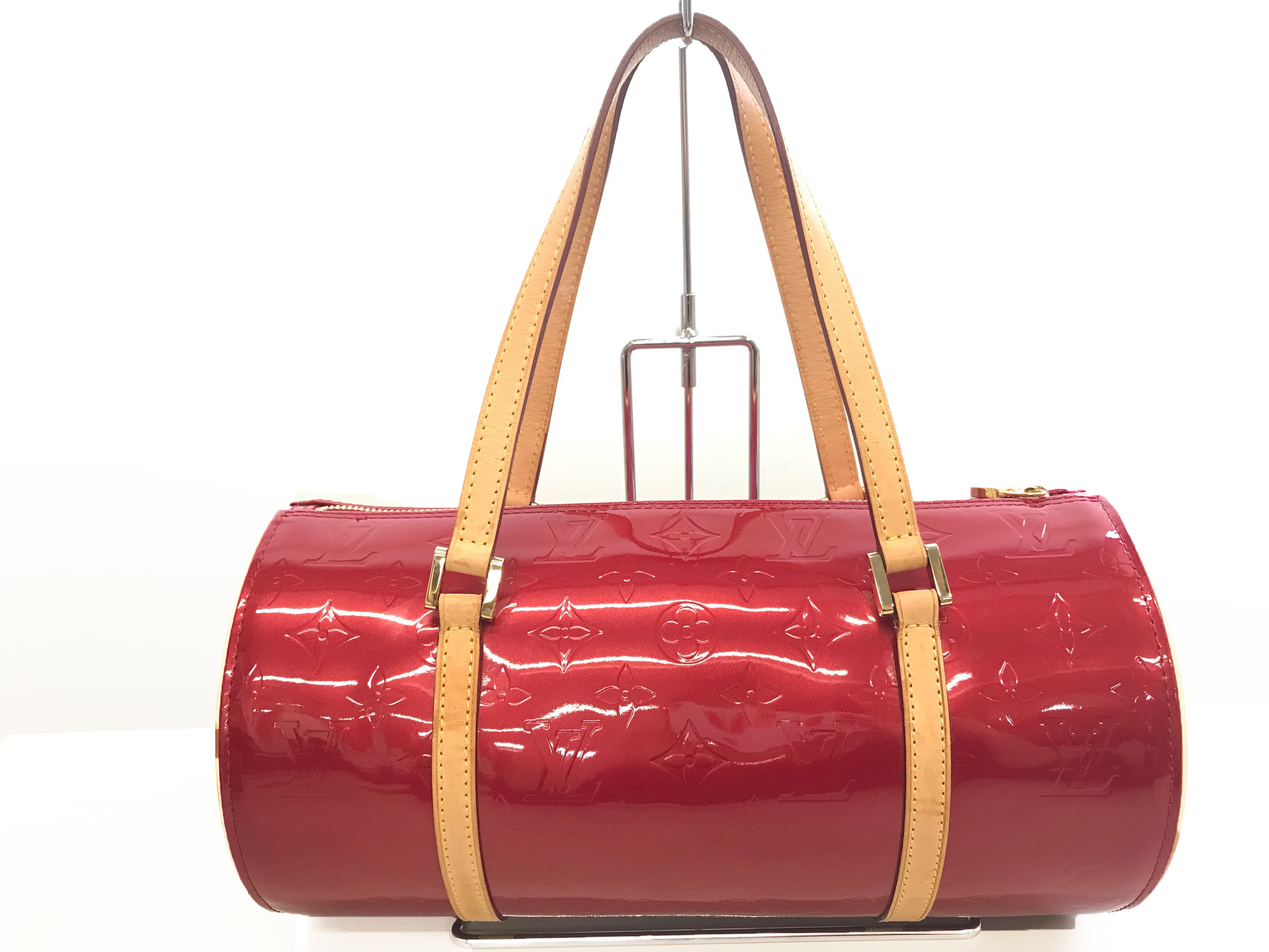 LOUIS VUITTON【ルイヴィトン】M91986 ヴェルニ ベットフォード 赤 ハンドバッグ 画像1