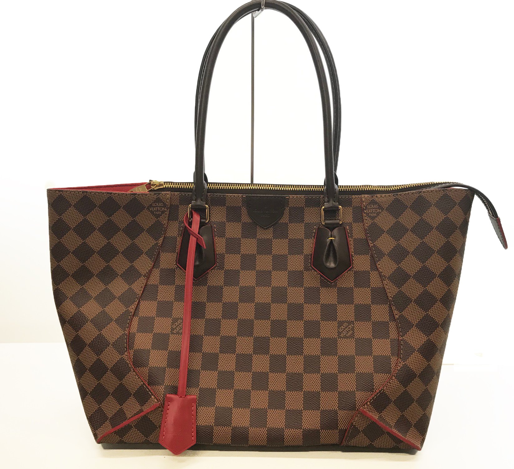 LOUIS VUITTON【ルイヴィトン】N41458 ダミエ カイサトートMM トートバッグ 画像1