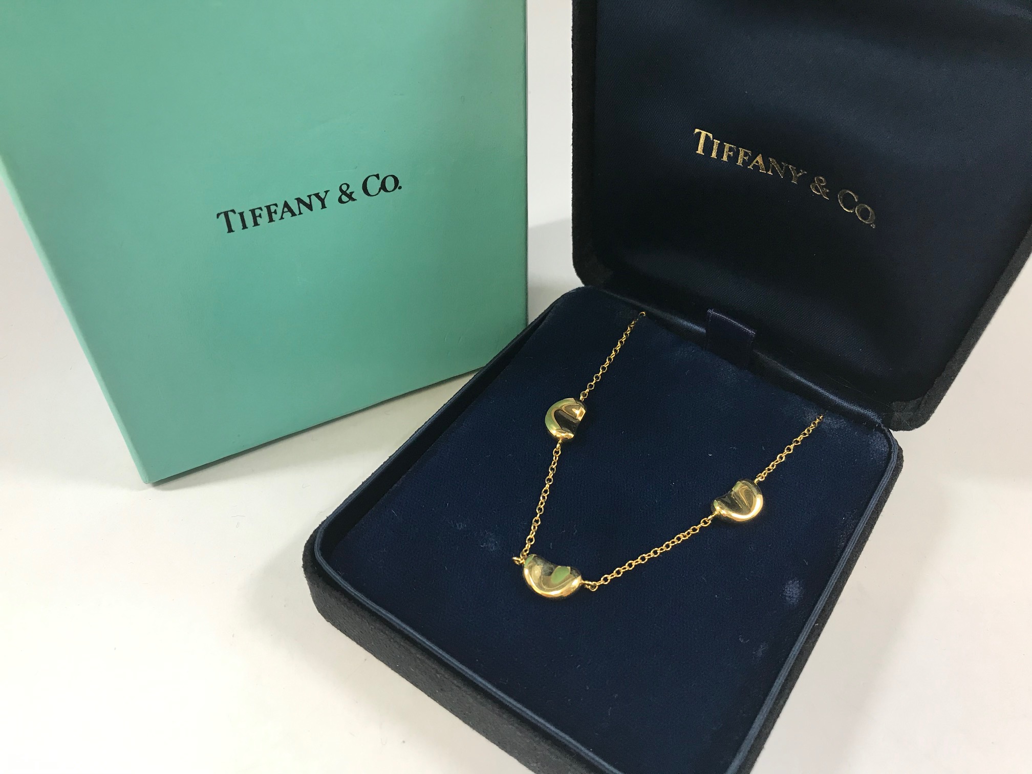 Tiffany Co. ティファニー ビーンズ ネックレス 画像1