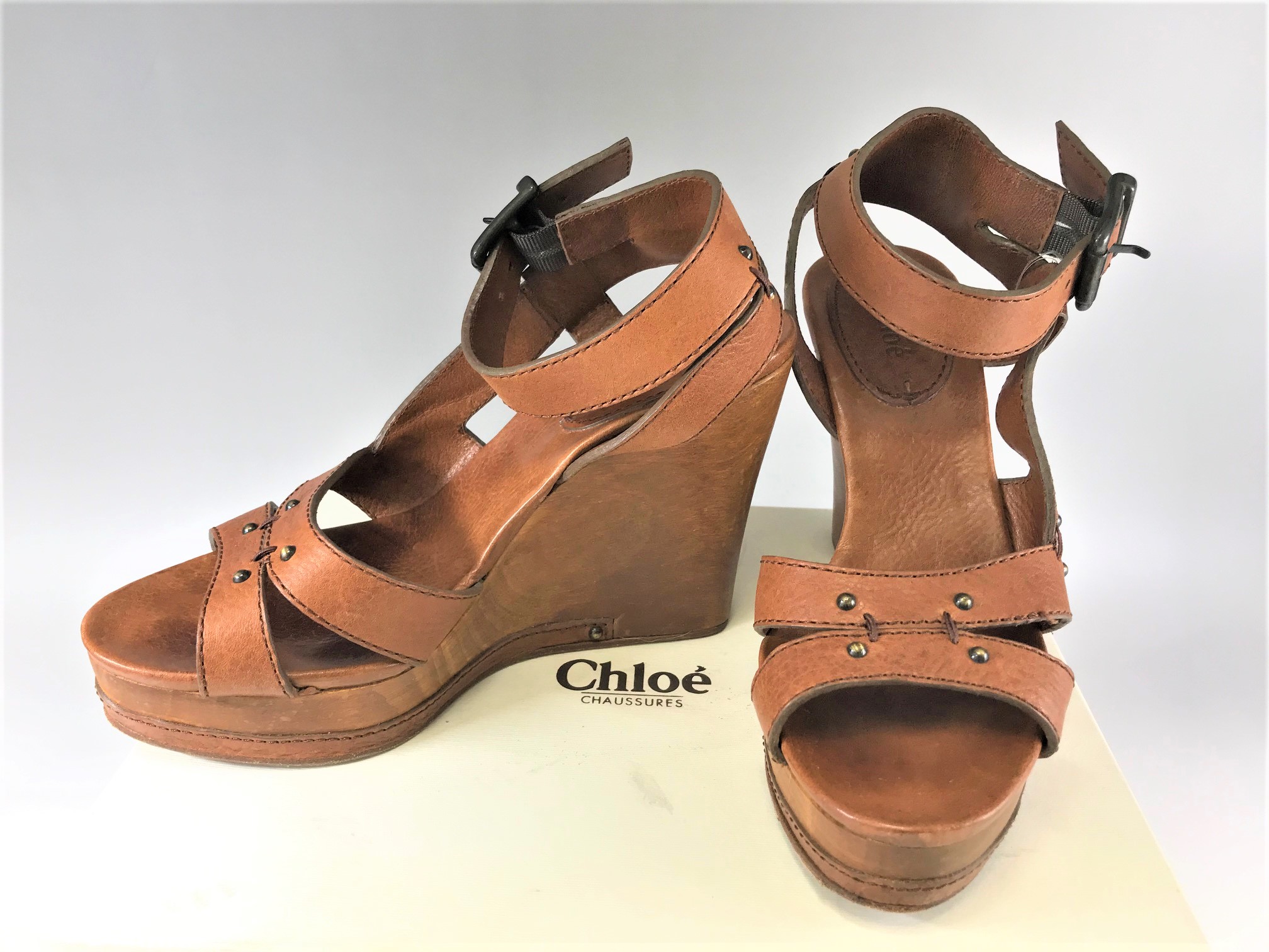 Chloé【クロエ】ウェッジ サンダル 靴 画像1