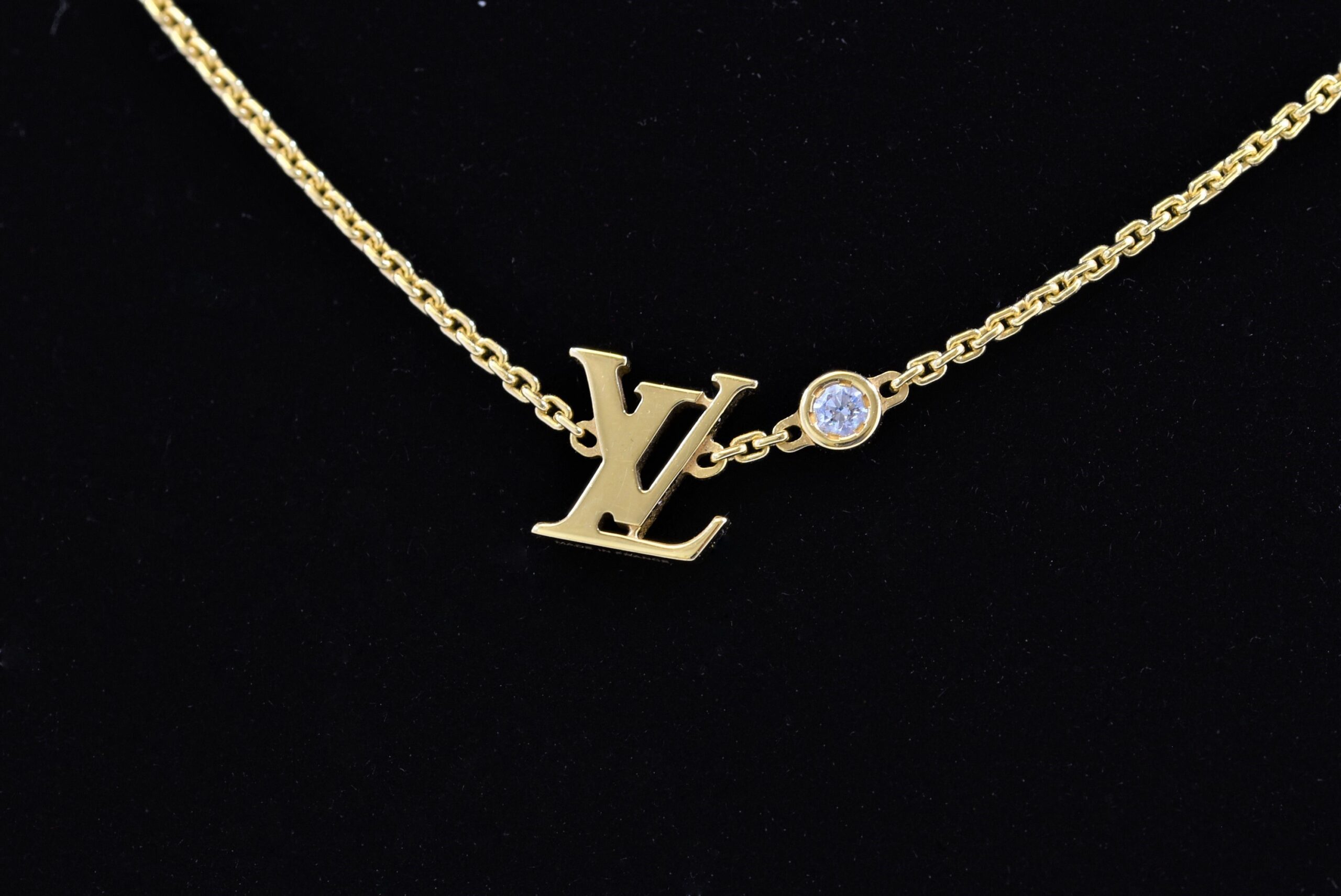 LOUIS VUITTON【ルイヴィトン】K18YG パンタンティフディールブロッサム ダイヤモンド ネックレス 画像1