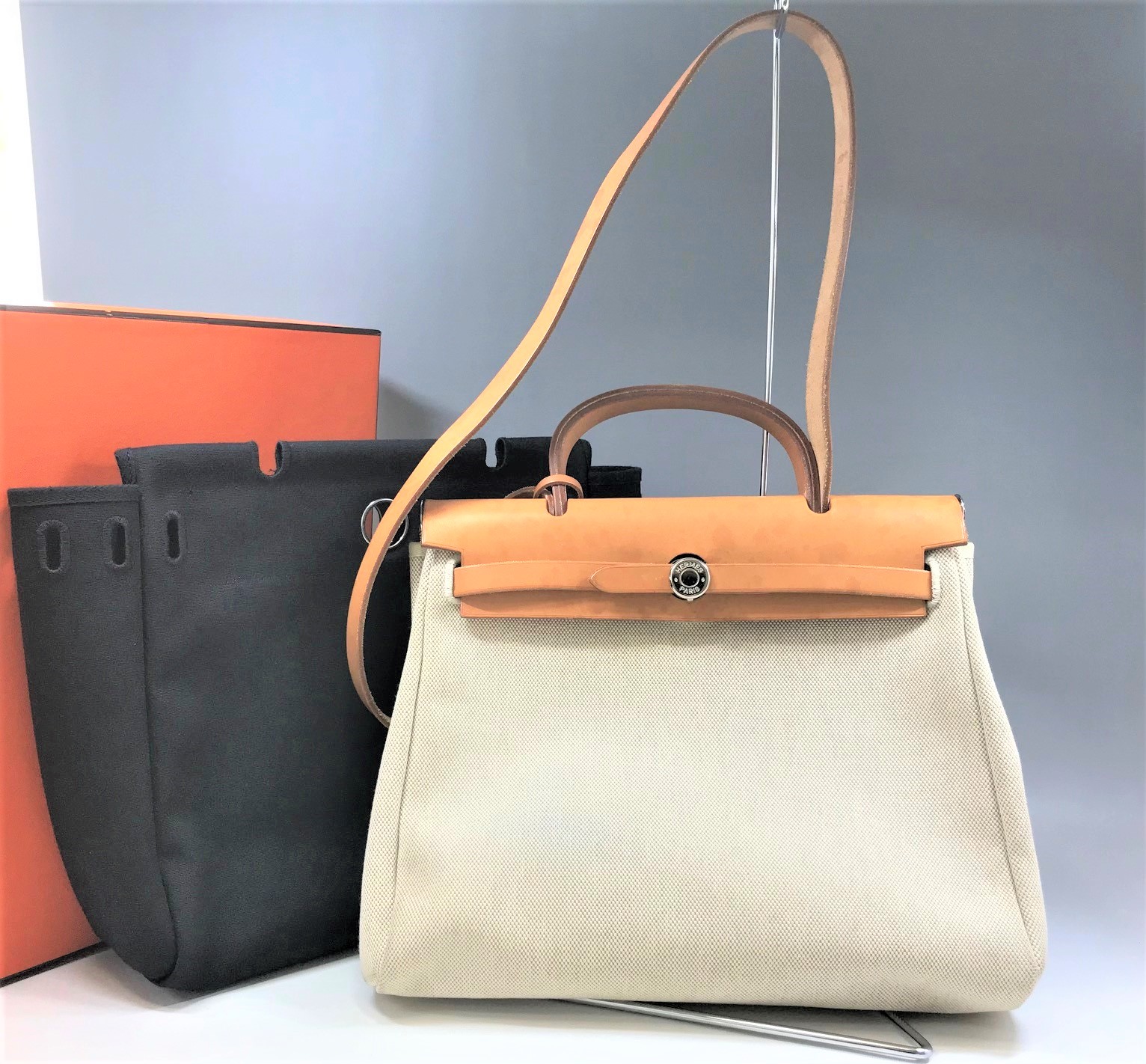 Hermès【エルメス】エールバッグ PM キャンバス地 トートバッグ 画像1