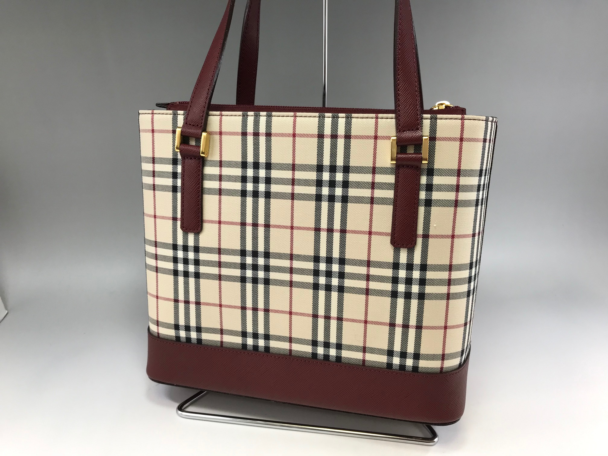 BURBERRY 【バーバリー】 ノバチェック ハンドバッグ 画像1