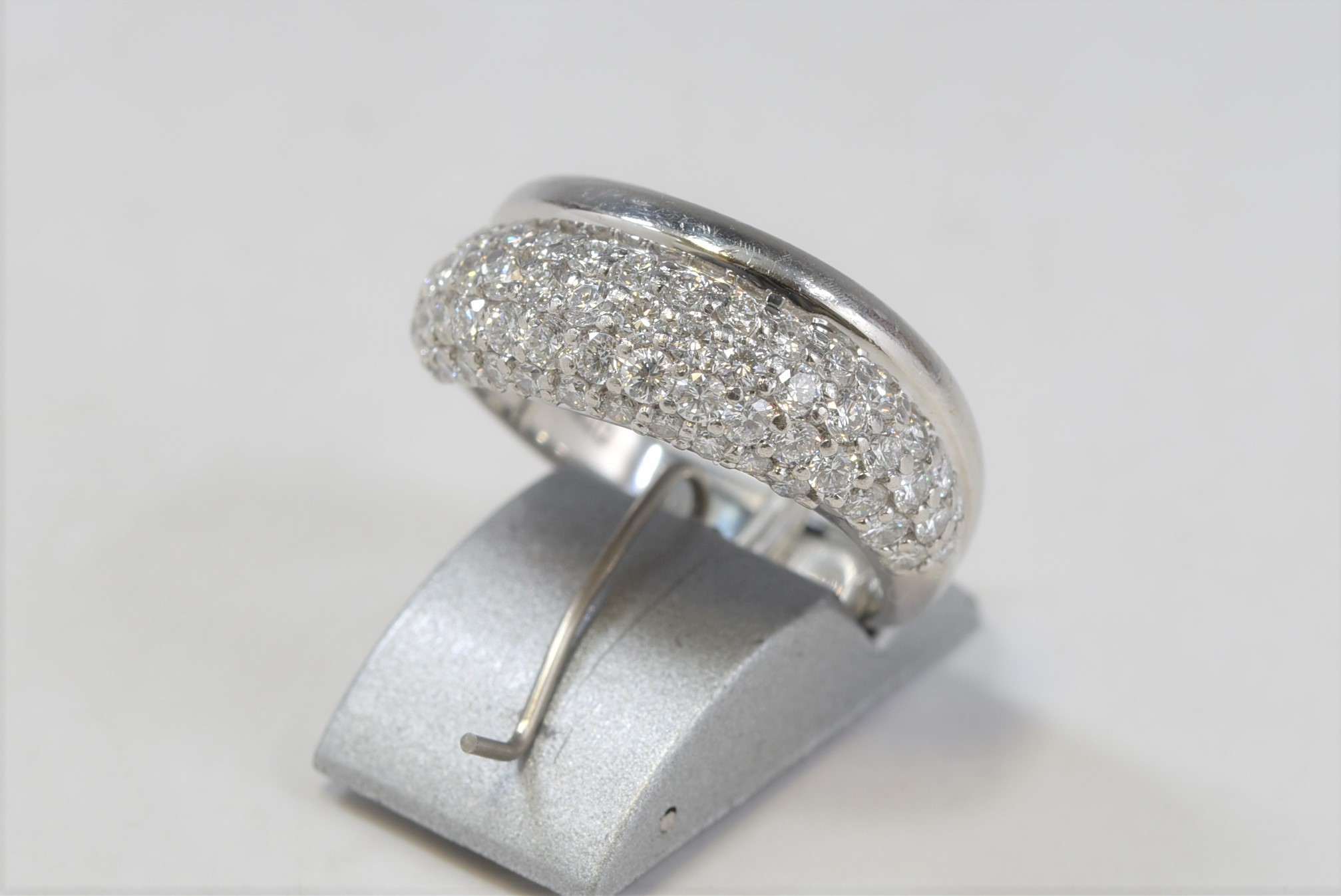 Pt900 プラチナ ダイヤモンド 指輪 画像1