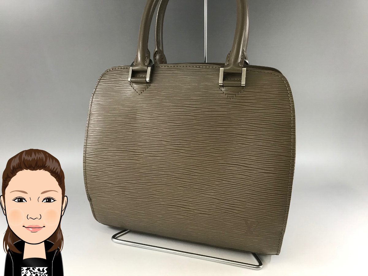 LOUIS VUITTON 【ルイヴィトン】 エピ ポンヌフ ペッパー ハンドバッグ 画像1