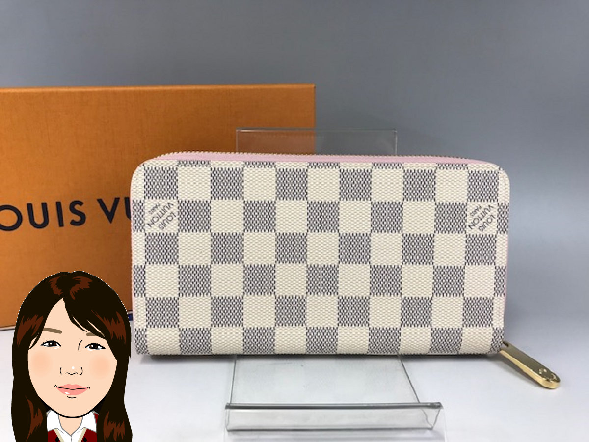 LOUIS VUIITON【ルイヴィトン】ダミエアズール ジッピーウォレット N63503 画像1