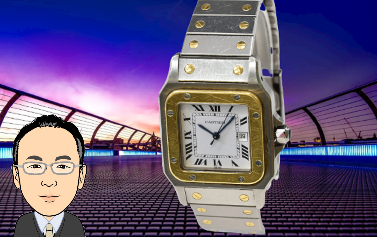 Cartier 【カルティエ】 サントスガルベ 腕時計 画像1