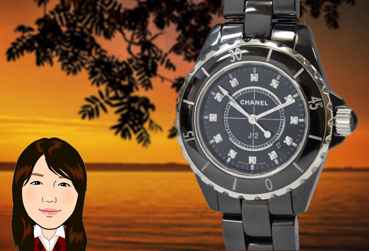 CHANEL【シャネル】J12 セラミック 12ポイントダイヤ レディース時計 画像1