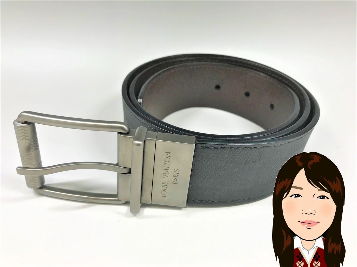 LOUIS VUITTON【ルイヴィトン】ダミエ サンチュール 40MM ベルト M9150 画像1