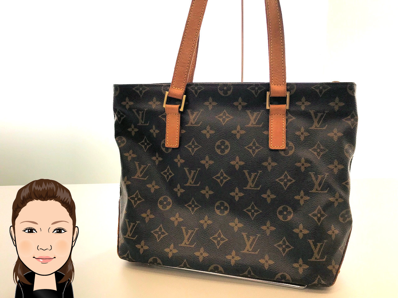 LOUIS VUITTON カバピアノ　トートバッグ　カバメゾ　ルイヴィトン LOUIS VUITTON 【ルイヴィトン】 モノグラム カバピアノ トート