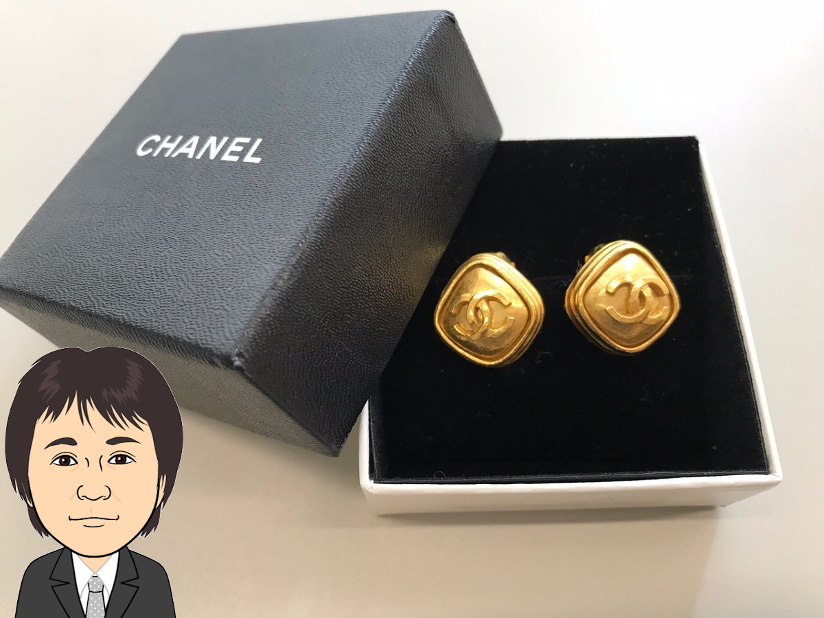 CHANEL 【シャネル】 ココマーク イヤリング 画像1