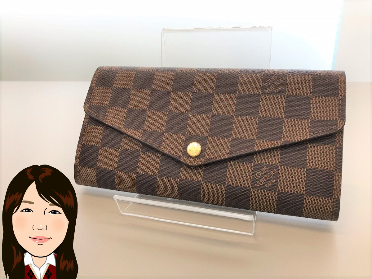 LOUIS VUITTON 【ルイヴィトン】 ダミエ ポルトフォイユ･サラ 長財布 画像1