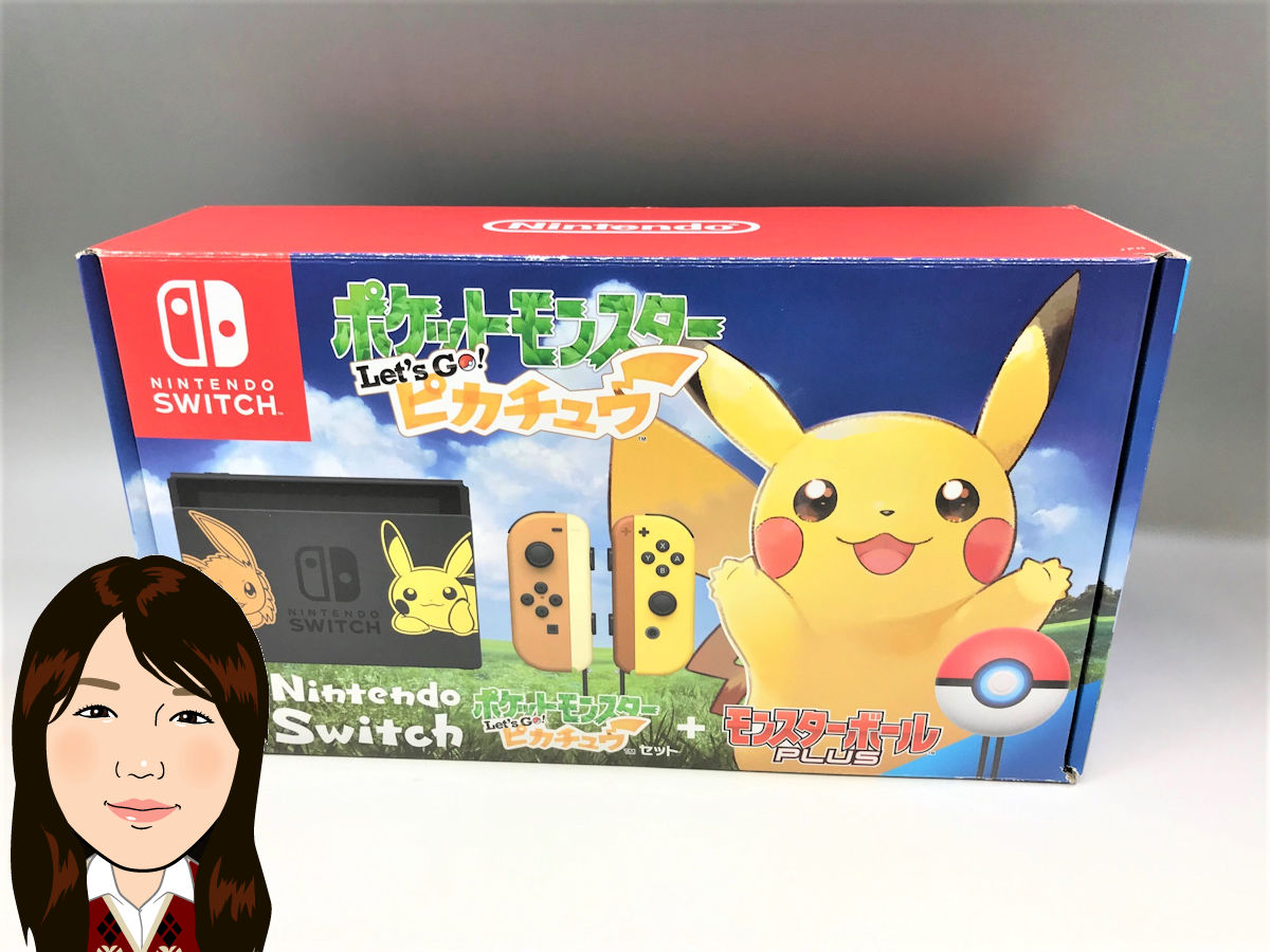 NINTENDO switch【ニンテンドースイッチ】任天堂 ポケットモンスター Let&amp;#039;sGo ピカチュウ 画像1