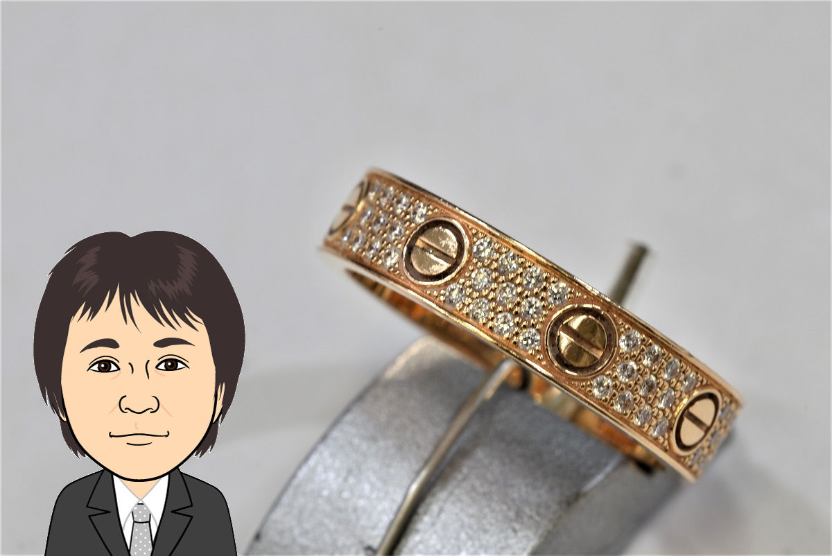 Cartier【カルティエ】ラブリング 画像1