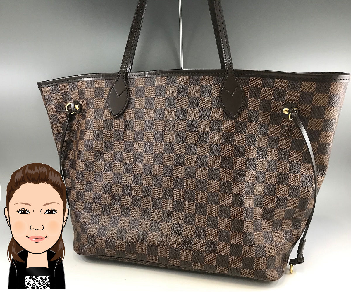 LOUIS VUITTON 【ルイヴィトン】 ダミエ ネヴァーフルMM トートバッグ 画像1