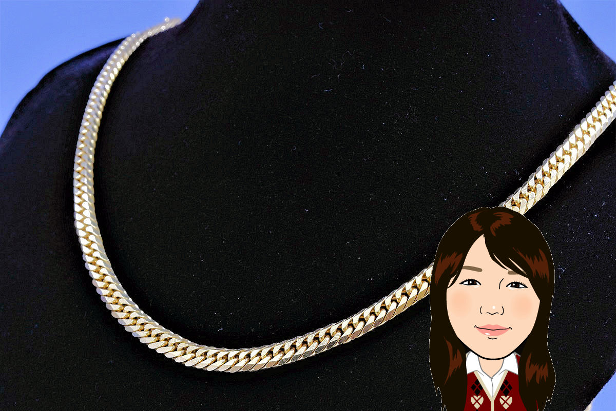 K18 18金 キヘイ ネックレス 画像1