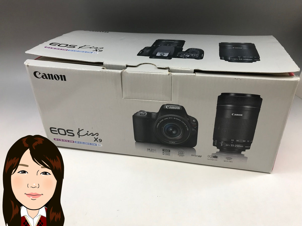 Canon 【キャノン】 EOS Kiss X9 デジタル一眼レフカメラ ダブルズームキット 画像1