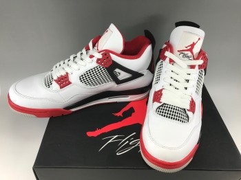 NIKE【ナイキ】 AIR JORDAN4 OG エアジョーダン4 FIRERED ファイアレッド(2020) スニーカー 画像1