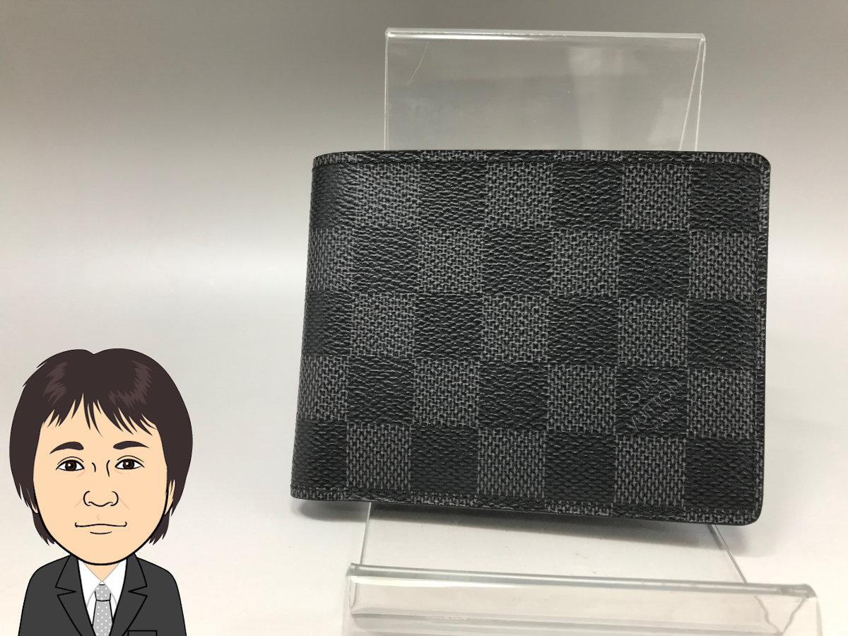 LOUIS VUITTON 【ルイヴィトン】 ダミエグラフィット ポルトフォイユ･ミュルティプル 財布 画像1