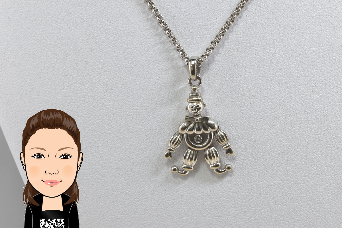 Chopard 【ショパール】K18WG ピエロ 1PD ハッピーダイヤモンド ネックレス NC 画像1