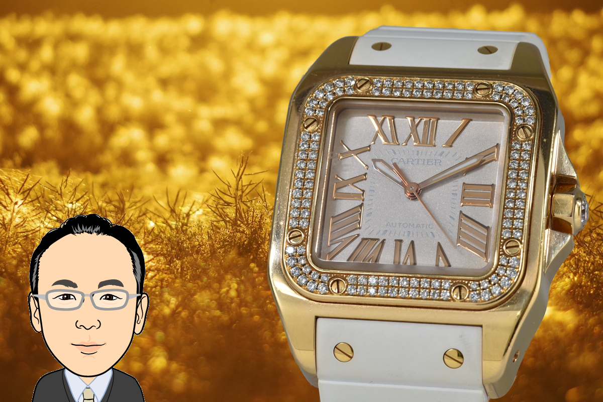 Cartier【カルティエ】サントス100 画像1