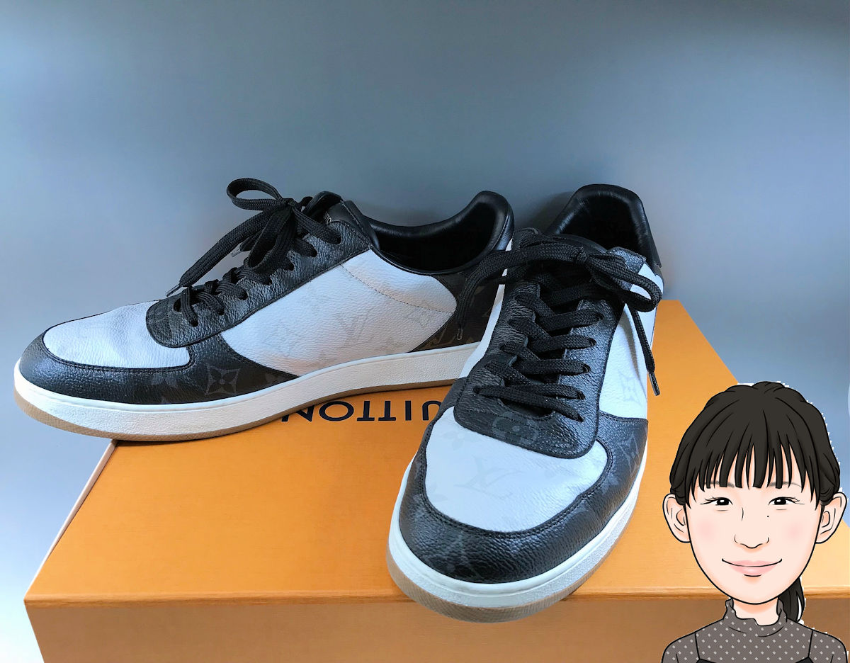 LOUIS VUITTON【ルイヴィトン】モノグラム スニーカー メンズ 画像1