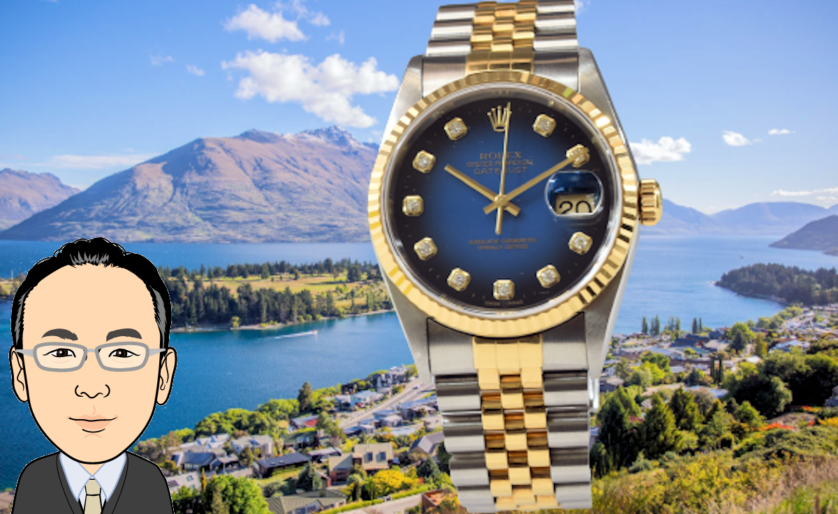 ROLEX 【ロレックス】 16233G ブルグラ 時計 画像1