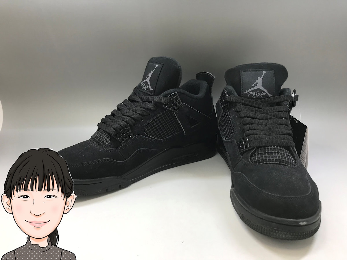 NIKE【ナイキ】エアジョーダン4レトロ ブラックキャット 画像1
