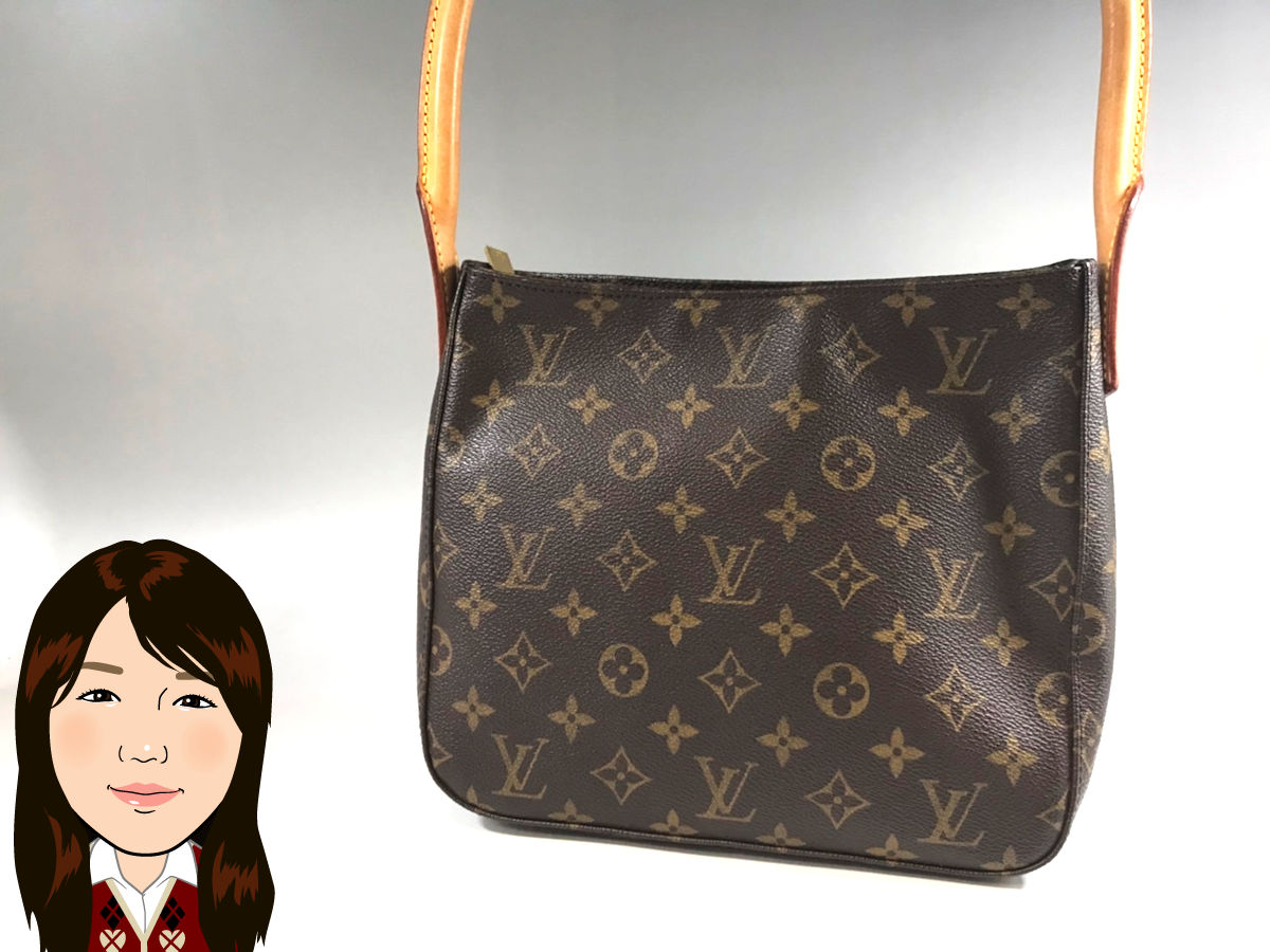 LOUIS VUITTON 【ルイヴィトン】 モノグラム ルーピングMM ハンドバッグ 画像1