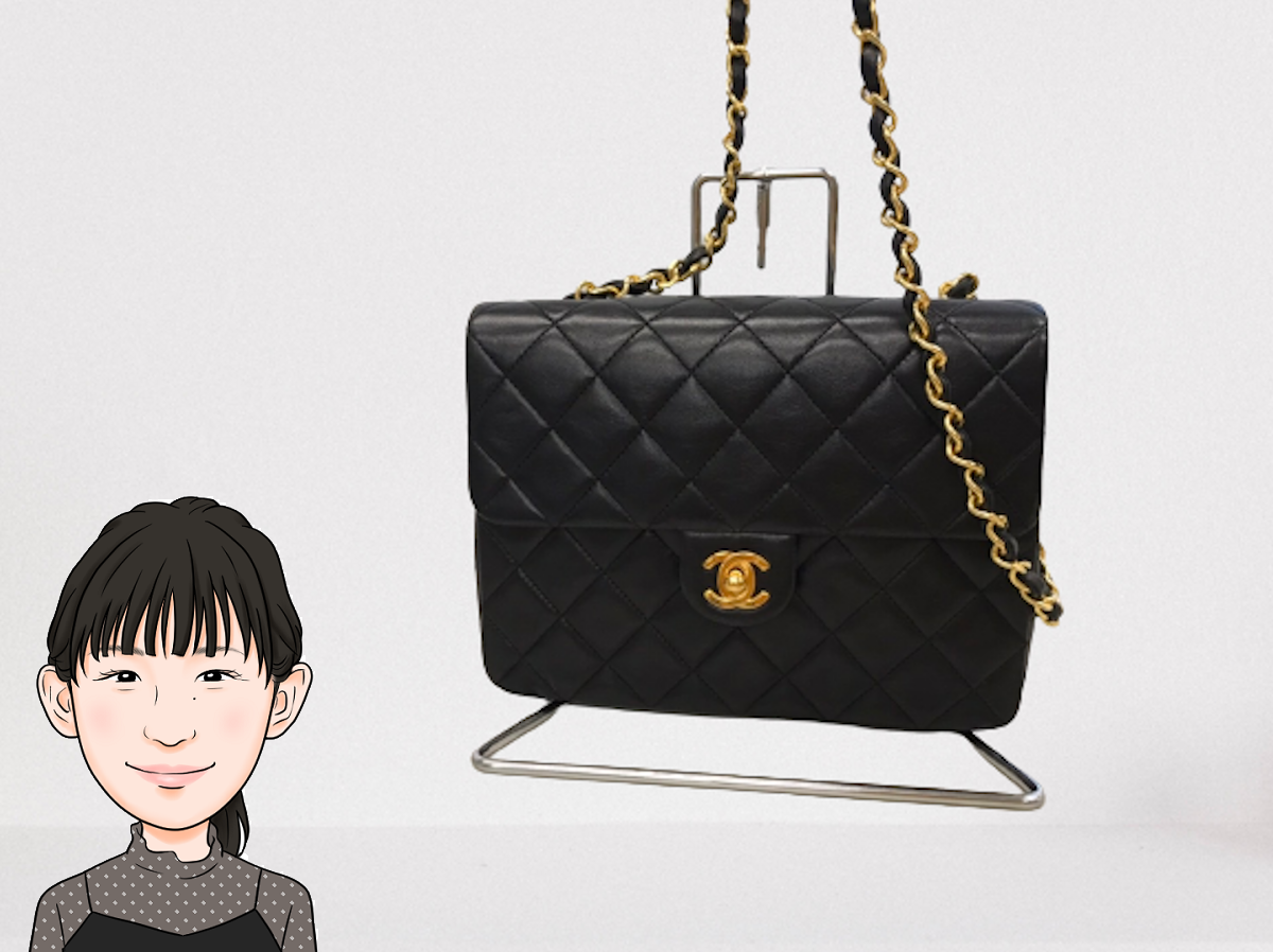 CHANEL 【シャネル】 ラムスキン マトラッセ チェーンショルダーバッグ 画像1