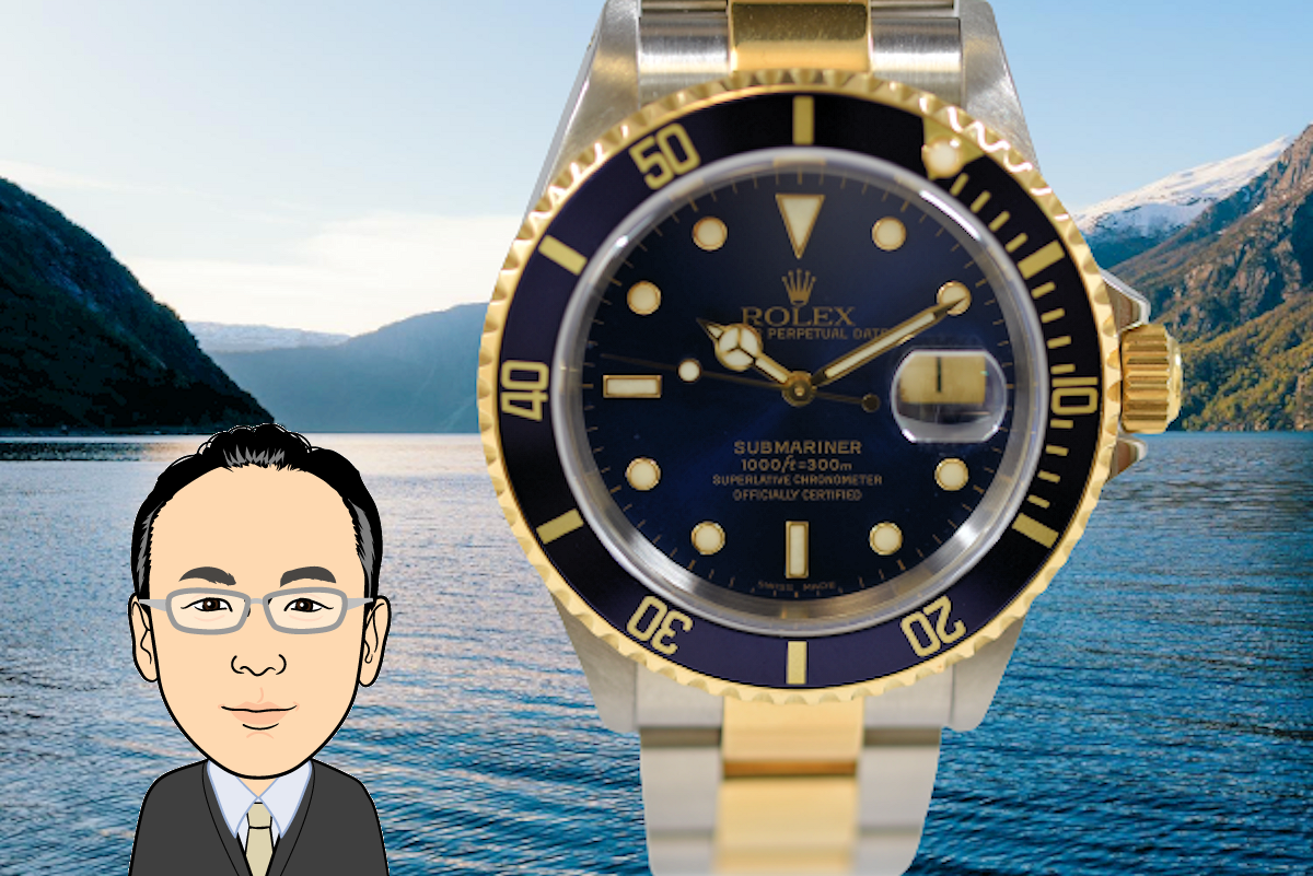 ROLEX 【ロレックス】 16613 サブマリーナ 青サブ 画像1