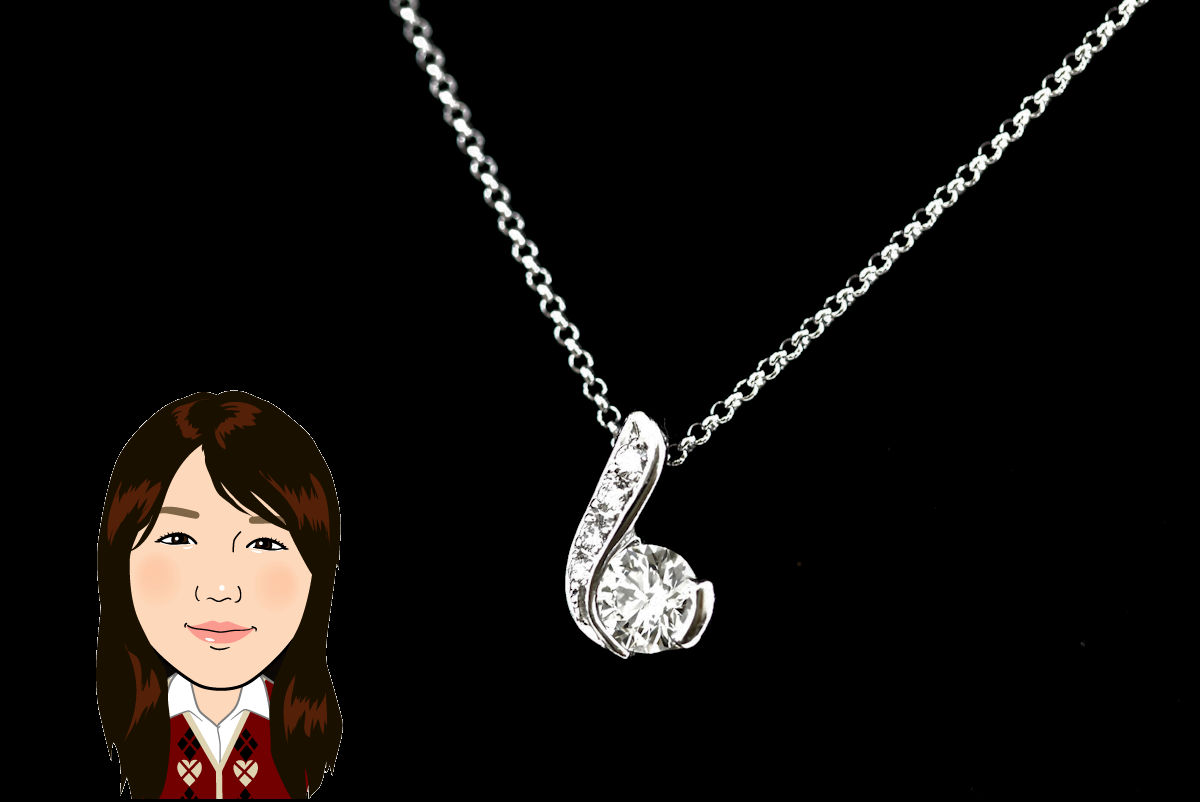TASAKI 【タサキ】 Pt850/900 プラチナ ダイヤモンド ネックレス 画像1