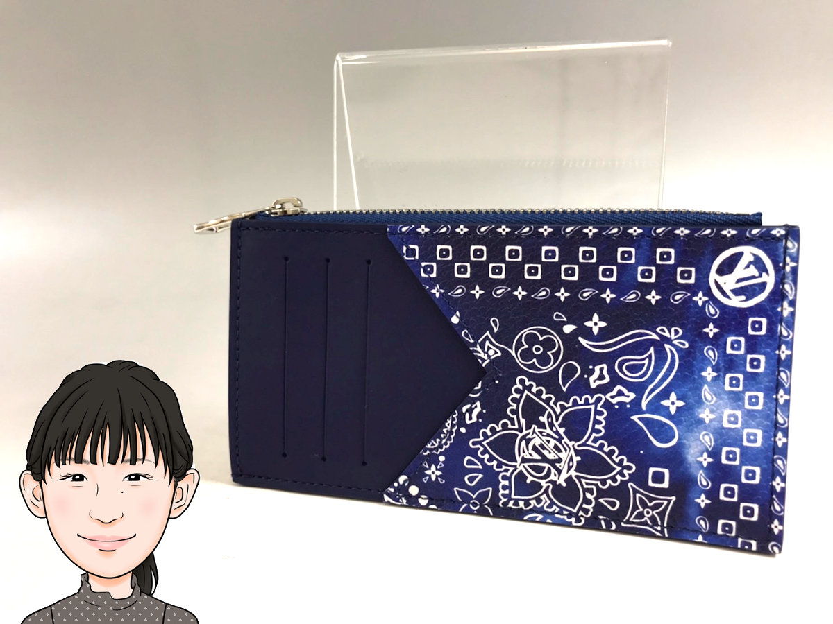 LOUIS VUITTON 【ルイヴィトン】モノグラム バンダナ調 コインカードホルダー M81432 画像1