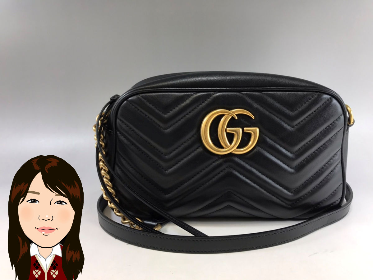 GUCCI 【グッチ】GGマーモント チェーンショルダーバッグ 447632 画像1