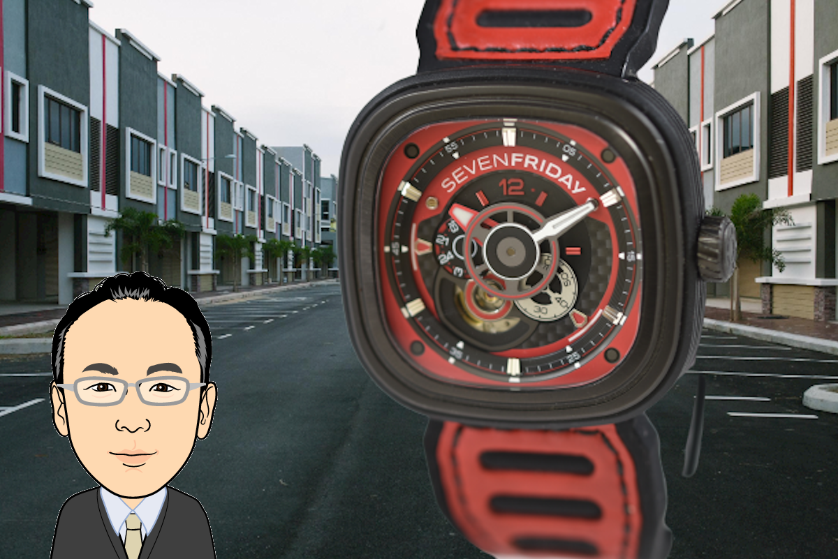 SEVENFRIDAY【セブンフライデー】SF-P3B 紳士用時計 画像1