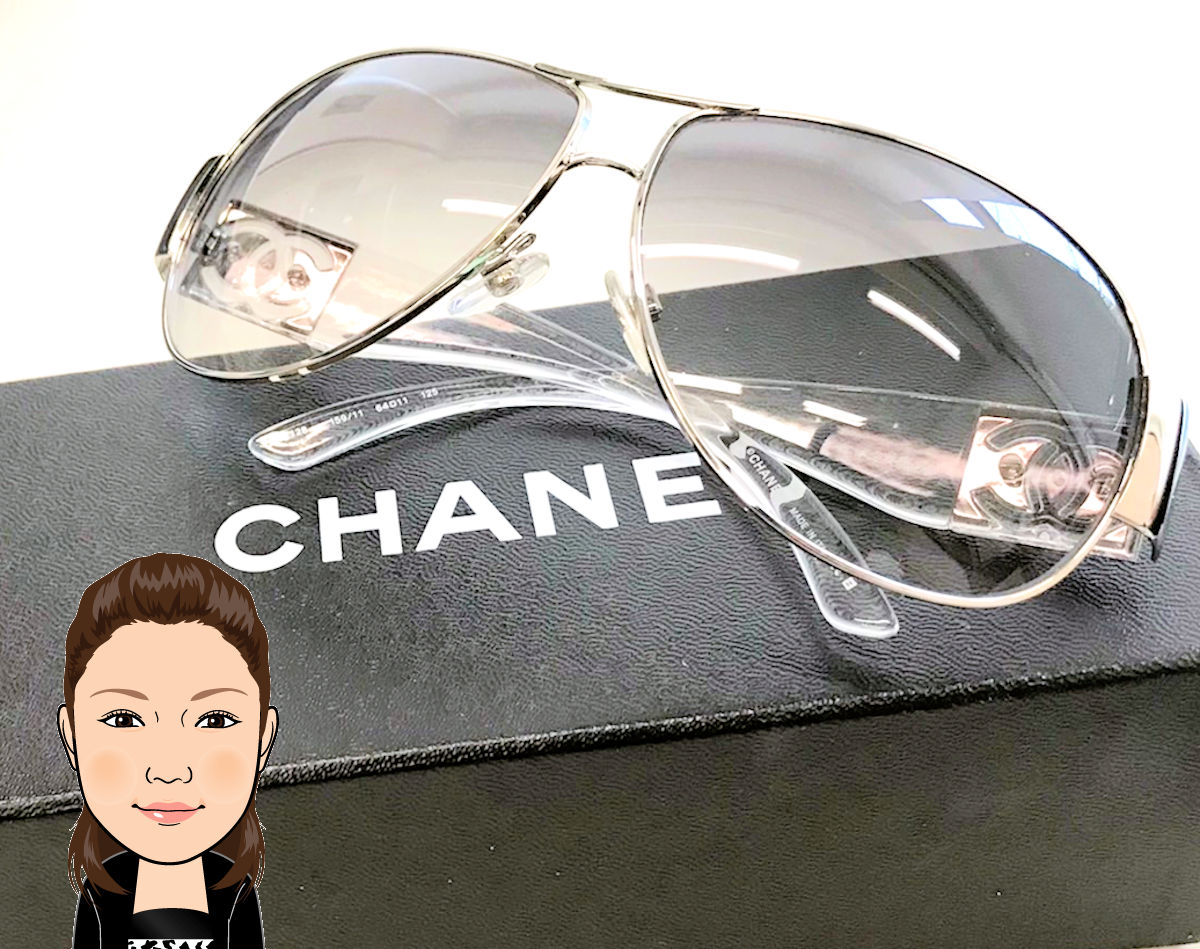 CHANEL 【シャネル】サングラス グレー ココマーク 画像1