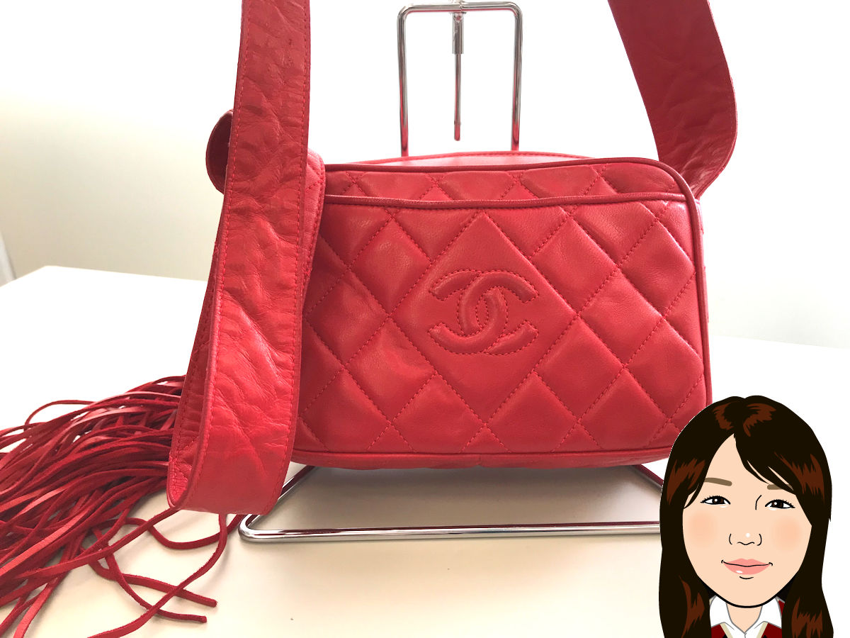 CHANEL 【シャネル】 フリンジ付きショルダーバッグ 画像1