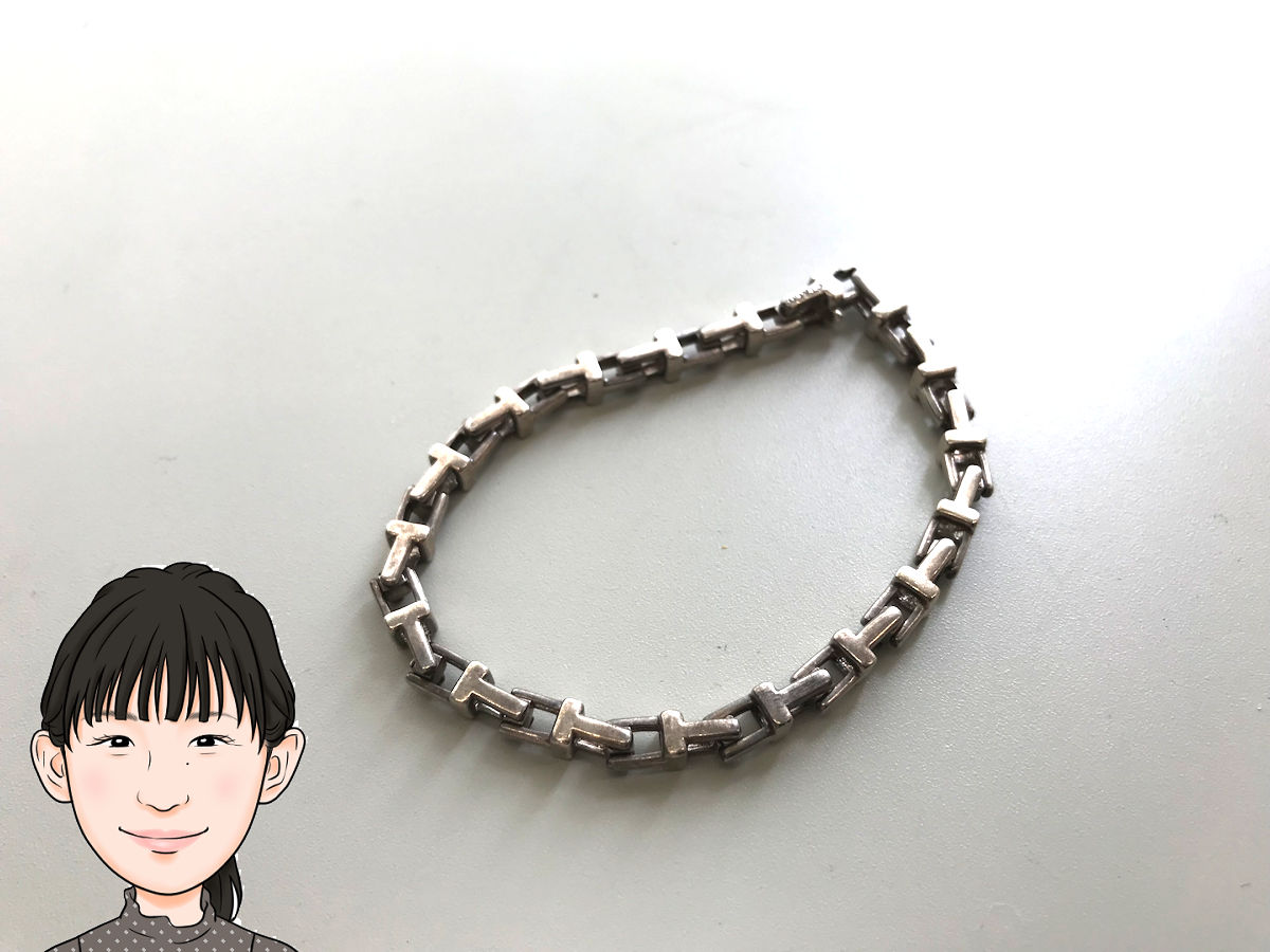 Tiffany 【ティファニー】 シルバー Tナロー ブレスレット 画像1