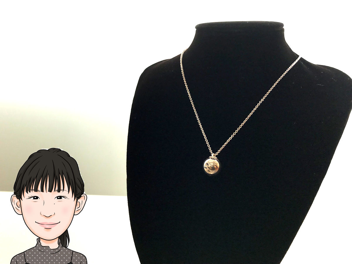 Tiffany 【ティファニー】 シルバー ボールネックレス 画像1
