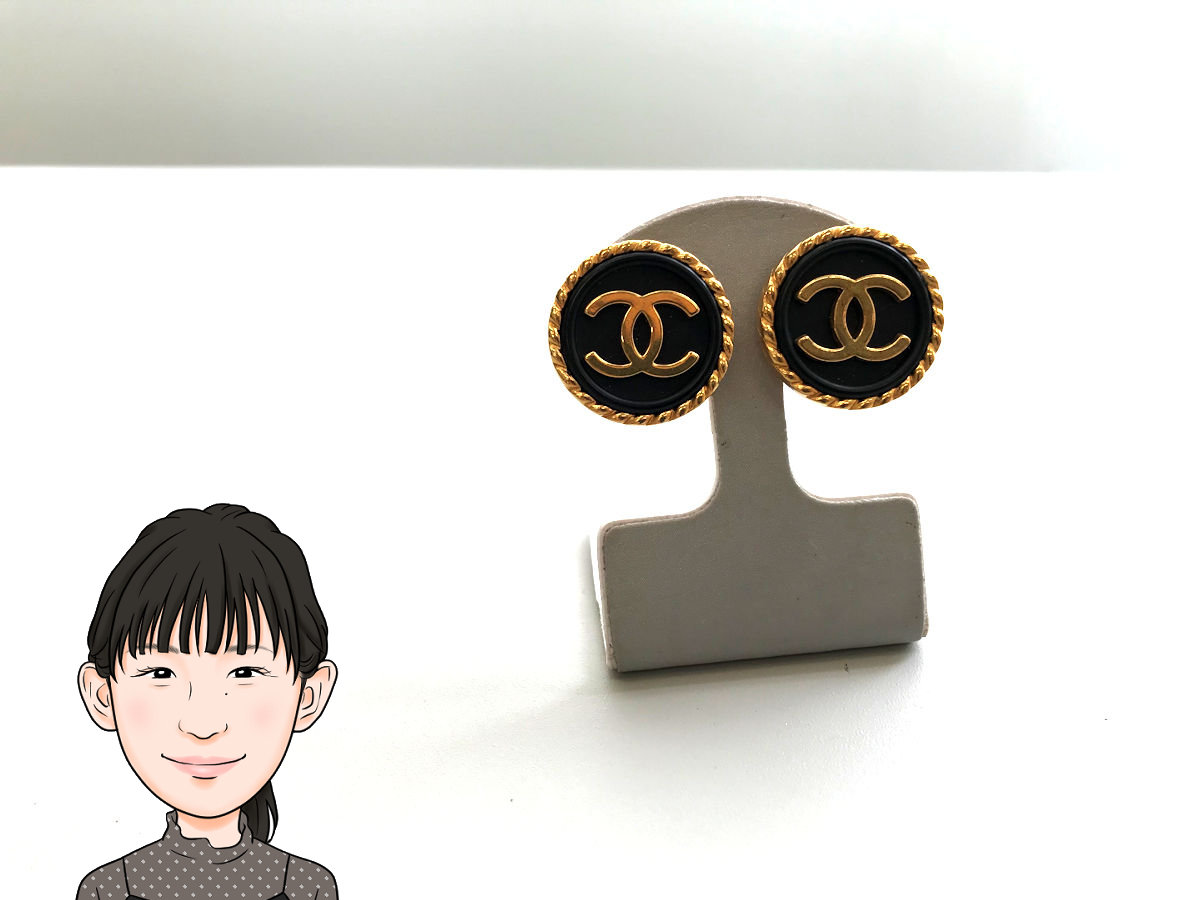 CHANEL 【シャネル】 GP ココマーク イヤリング 画像1