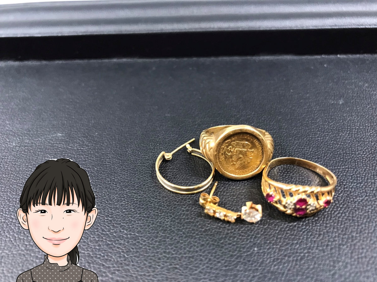 K18 18金 指輪 ピアス 画像1