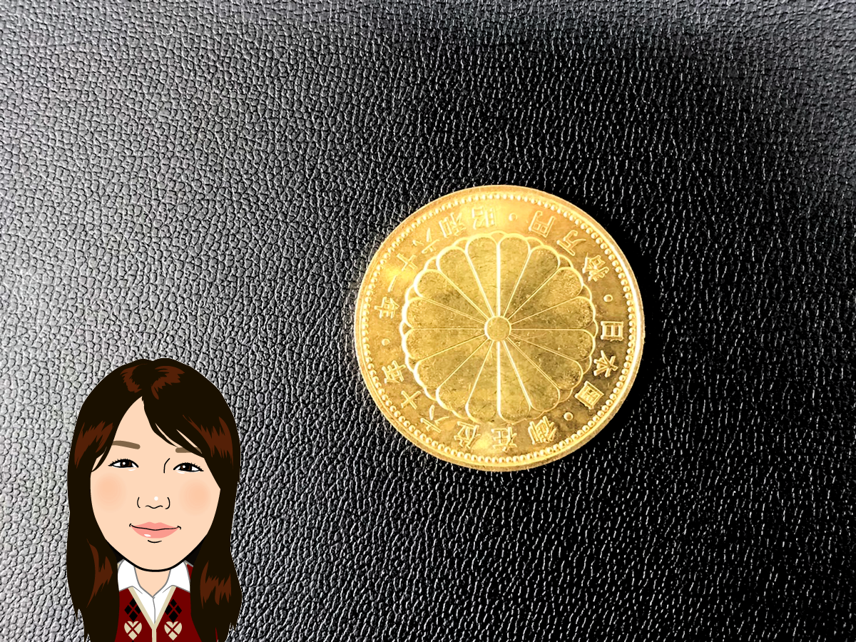 天皇陛下御在位60年記念金貨 10万円金貨 画像1