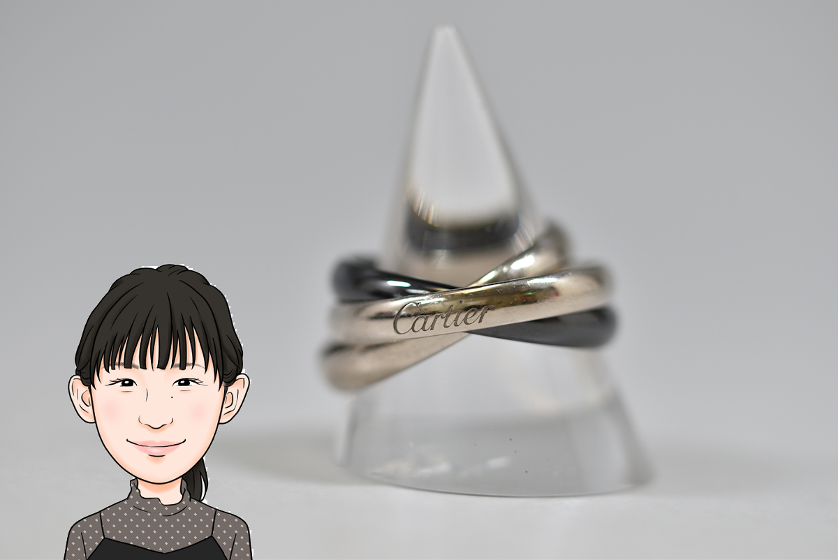 Cartier 【カルティエ】 トリニティリング 指輪 画像1